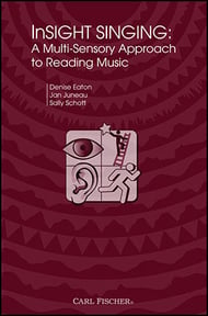 InSight Singing: A Multi-Sensory Approach to Reading Music Unison Book cover